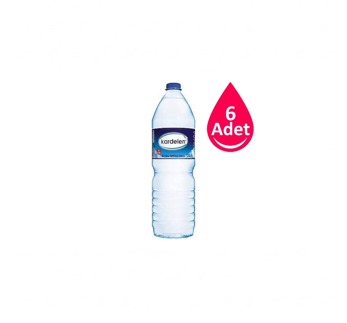 Kardelen Pet Şişe Su 6 x 1.5 L