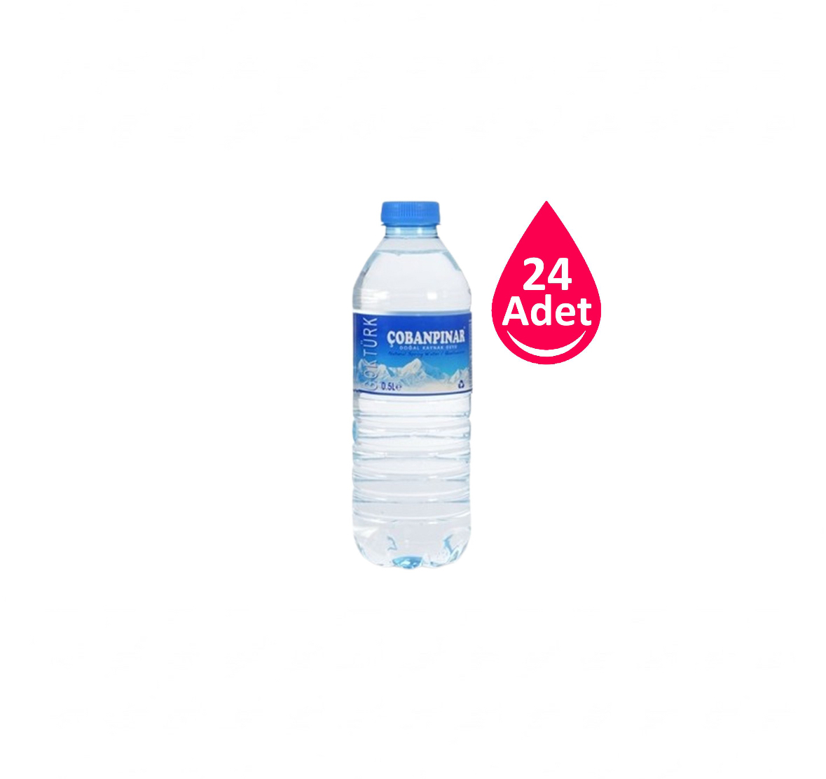 Çobanpınar Pet Şişe Su 24 adet x 500 ml