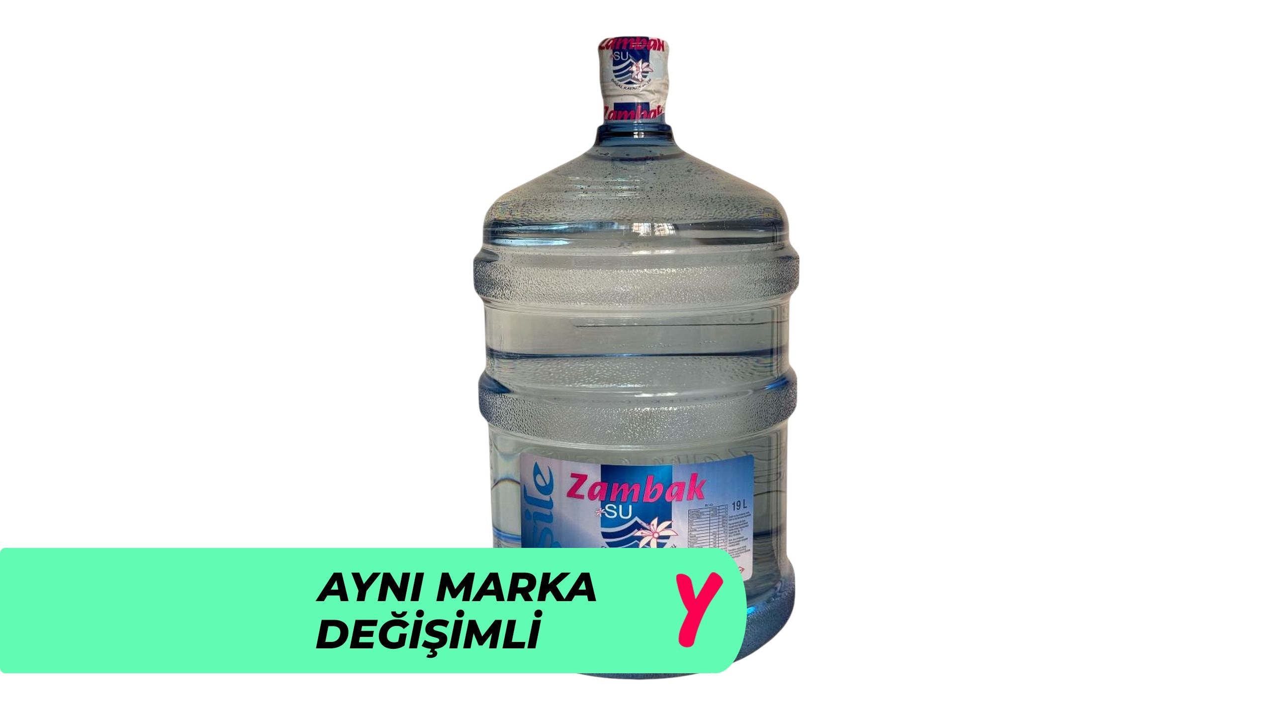 Zambak Damacana Su 19 L	